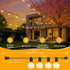50FT 25+2 G40 Bulbs 2700K Ollny Outdoor String Lights, Waterproof Connectable Shatterproof Patio Lights with Edison