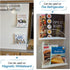 WYLUNBI 2 11.8'' 4.7'' 2.2'', 12 lbs Pcs Magnetic Metal Book Shelves, x x Special for Whiteboard, Classroom and Fridge