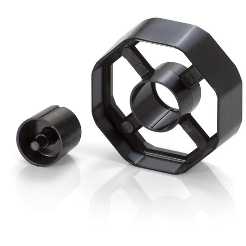 Officemate Heavy Duty Tape Dispenser, 2-in-1 for 1-Inch and 3-Inch Core, Black (96699)