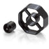 Officemate Heavy Duty Tape Dispenser, 2-in-1 for 1-Inch and 3-Inch Core, Black (96699)