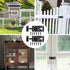 LXUEJIE 2 Pack 12 Barrel Bolt Lock, Slide Bolt Latch Lock, Door Latch Lock Slide Bolt Heavy Duty Security Sliding Latch