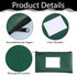 Aysatogc 3PCS 8.3" 4.5" (3 Mini Bank Money Bag for Cash, x Zipper Bank Bags with Label Security Money Pouch