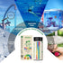 A QUILA 0-14, 150CT pH Test Strips pH Testing Kit for Drinking Water, Pool Spa Aquarium Fish Tank Urine Saliva Food