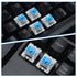 SynHHergyx 45 3 PCS Mechanical Keyboard Switches Pin Blue Clicky Switches Dustproof Keyboard Clicker Keys Replacement