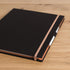 U Brands Padfolio, Black Linen