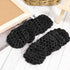 Gtziqa 8 Pcs Bun Cover for Hair, Crochet Ballet Hair Net, Invisible Elastic Knit Thicker Hairnets Hairs Donut Bun