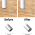 LIQWEI 8Pcs Rubber Plug, Round Plastic Cap, Plastic Plugs for Round Holes Pipe Caps, Hardware Plugs End Caps for Rounds