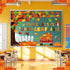 Pasimy 96 Pcs Fall Bulletin Board Decorations - Thanksgiving Classroom Cardboard Cutouts for Autumn Harvest Decor