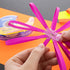 BAZIC Double Sided Tape with Dispenser, 3/4"x500", Clear Sticky Mounting Adhesive Tapes, Permanent Double-Sided Tape