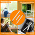17-51 inch Sliding Door Security Bar, Adjustable Patio Door Security Bar Childproof Window Safety Bar for Apartment