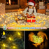 203FT in,600 8 KNONEW Outdoor Christmas Fairy Lights Plug LED String Lights Outdoor Waterproof Modes Memory Times
