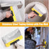 Set, 8 12" DEKEones Drywall Knife Pieces Stainless Steel Drywall Hand Tool Kit Includes Taping Knives, Putty Knives