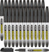Bulk Black Permanent Markers - 24 Pack Fine Point for Plastic, Glass, Metal, Quick Dry Waterproof Markers
