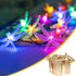 25.9 8 20 FT Dragonfly Solar String Lights, Modes Waterproof Multicolor Lights Outdoor, LED Solar Powered Dragonflies