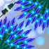 100LIGHTS BLUE Extra-Bright Christmas Decorative Lights, 5.98m UL Certified Mini String Light Set Waterproof for