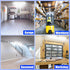 40W 4800LM 6500K 6.6ft Installation(1 Pack) Super Bright LED Work Light - Cool White, Extra Long Cord, Plug-in Shop