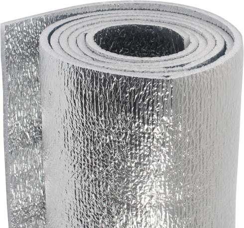 5mm Reflective Insulation Foam Core Radiant Barrier 40 80 Double Side Foil for Ceilings, Walls, Roofing