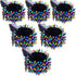 KENTA Solar Christmas Lights Outdoor 6 Pack 240FT 600 LED Solar String