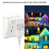 2 24V 1A 24W 33ft10m Class Power Supply for Permanent Outdoor Lights, Outdoor Power Adapter, LED Transformer