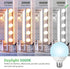 Bulbs, 60W Bulbs 5000K 800 G25 Bulb 7W, 120V, Non-Dimmable, 6 Pack DEGNJU LED Vanity Light Equivalent, Bathroom Light