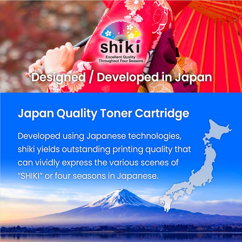 SHIKI Compatible Toner Cartridge for Konica Minolta bizhub C3350/C3850/C3850FS Cyan (TNP48C/A5X0430) 10,000 Pages