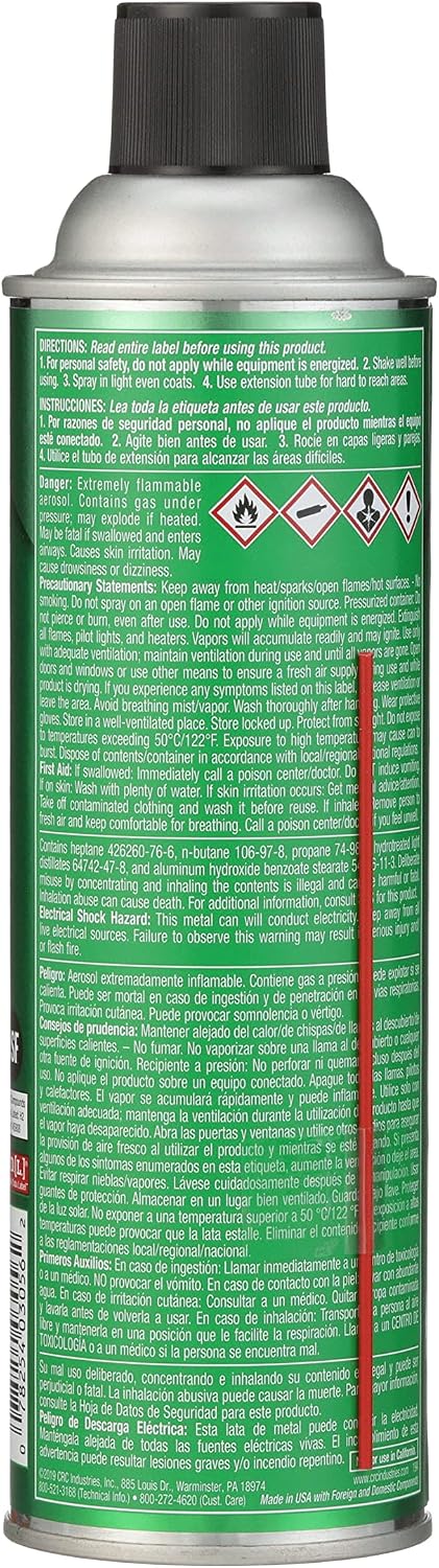 CRC 13 Oz, 03056 Heavy Duty Clear Penetrating Grease, Wt