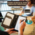 Professional Dual Core Server Book for Waitress, Deluxe Organizer with Metal Corners, Sturdy Surface, Server Books