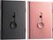 Tatuo 2 Pack Thumb Drive Business Card Holder, Stainless Steel Portable Name Card Case for Men & Women