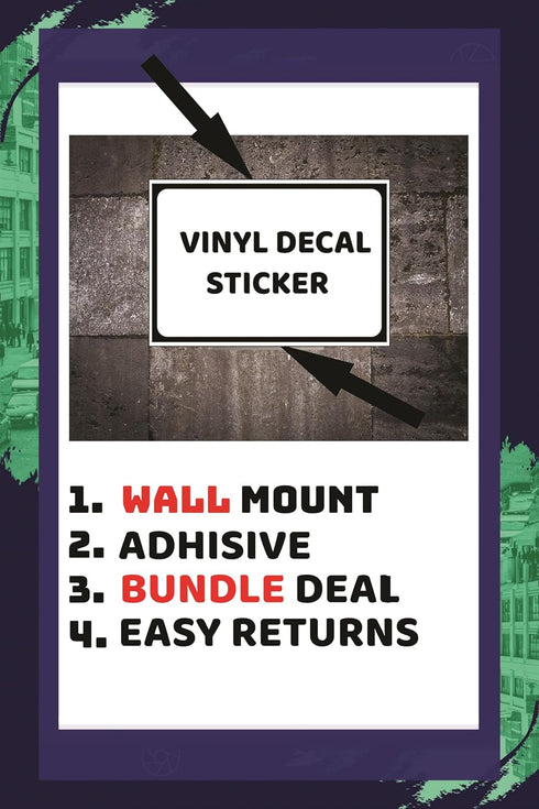 Vinyl Stickers Bundle - Safety and Warning & Warehouse Signs, Caution Moving Equipment Hazard - 3 Pack (3.5" x 5")