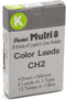Pentel Arts 8 Colour Pencil Lead Refill, 24 Pieces of Lead, Light Green (CH2-K)