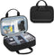 CURMIO Carrying Case for Brother P-Touch PT-D220/PT-D210 Label Maker, Portable Storage Organizer Bag for Label Printer