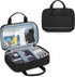 CURMIO Carrying Case for Brother P-Touch PT-D220/PT-D210 Label Maker, Portable Storage Organizer Bag for Label Printer