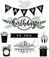 Carson Dellosa 62-Piece Farmhouse Classroom Birthday Calendar Bulletin Board Set with Happy Birthday Banner and Cutouts