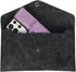 File Folder Butterfly Carved Felt Storage Case Bag, Utility Felt Bags for Document Holder, 2 Pack