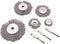 Performance Tool 1463 Interchangeable Heads with Arbors for Precision Cutting and Drilling