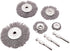 Performance Tool 1463 Interchangeable Heads with Arbors for Precision Cutting and Drilling