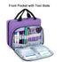 Trunab Utility Nurse Case Padded Stethoscope Case, Hold Two Stethoscopes/BP Cuffs and Nurse Accessories, Small Empty