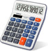 Desktop Calculator, Large LCD Display, 12 Digit Handheld Portable Pocket Basic Calculator for Office, Home, School Use