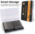 MulWark Security Torx Bit Set - 14PC Tamper Proof Star Screwdriver Bits, 3" Long, S2 Steel, T4 - T40