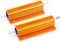 100 Watt 30 Ohm 5% Wirewound Resistor - Electronic Aluminium Shell Resistors, Pack of 2