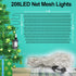 Decorations,9.9ft 6.6ft 208 Lights,IP44 8 Green Halloween Christmas Net Lights Outdoor x LED Indoor Twinkle Mesh Bush