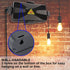 Outdoor Electrical Box, Waterproof IP54-rated Outlet Box, Black Outdoor Extension Cord Cover Box (1 PCS)