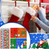 Yexiya 72 Pcs Christmas Notebooks and Pencils Bulk Set, Holiday Small Notebooks and Wooden Pencils