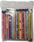 Naturejam Misprint Pencils with Erasers, 144 Count, Number #2 Mixed Assorted Colors and Prints