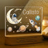 Craft & Clan Space Night Light for Kids | Personalized Baby Night Light for Boys