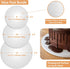 8, 10 12 Inch (3 12 Pack 1/2" Sleek Cake Board Drum & Sizes, Total) | Free Prop Up Tool | Thick Cake Board Rounds |