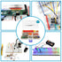 560Pcs Breadboard and Jumper Wire Kit, PCB Circuit Board Assortment with Tweezers, Alligator Clip Test Leads