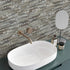 20 Midcard Sheets Peel and Stick Backsplash PVC Wall Tile,for Kitchen Backsplash