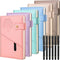 Cholemy 12 Pcs Christmas Gifts Journal for Women Men, A5 Leather Hardcover Notebook with Pen, 200 Pages