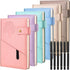 Cholemy 12 Pcs Christmas Gifts Journal for Women Men, A5 Leather Hardcover Notebook with Pen, 200 Pages